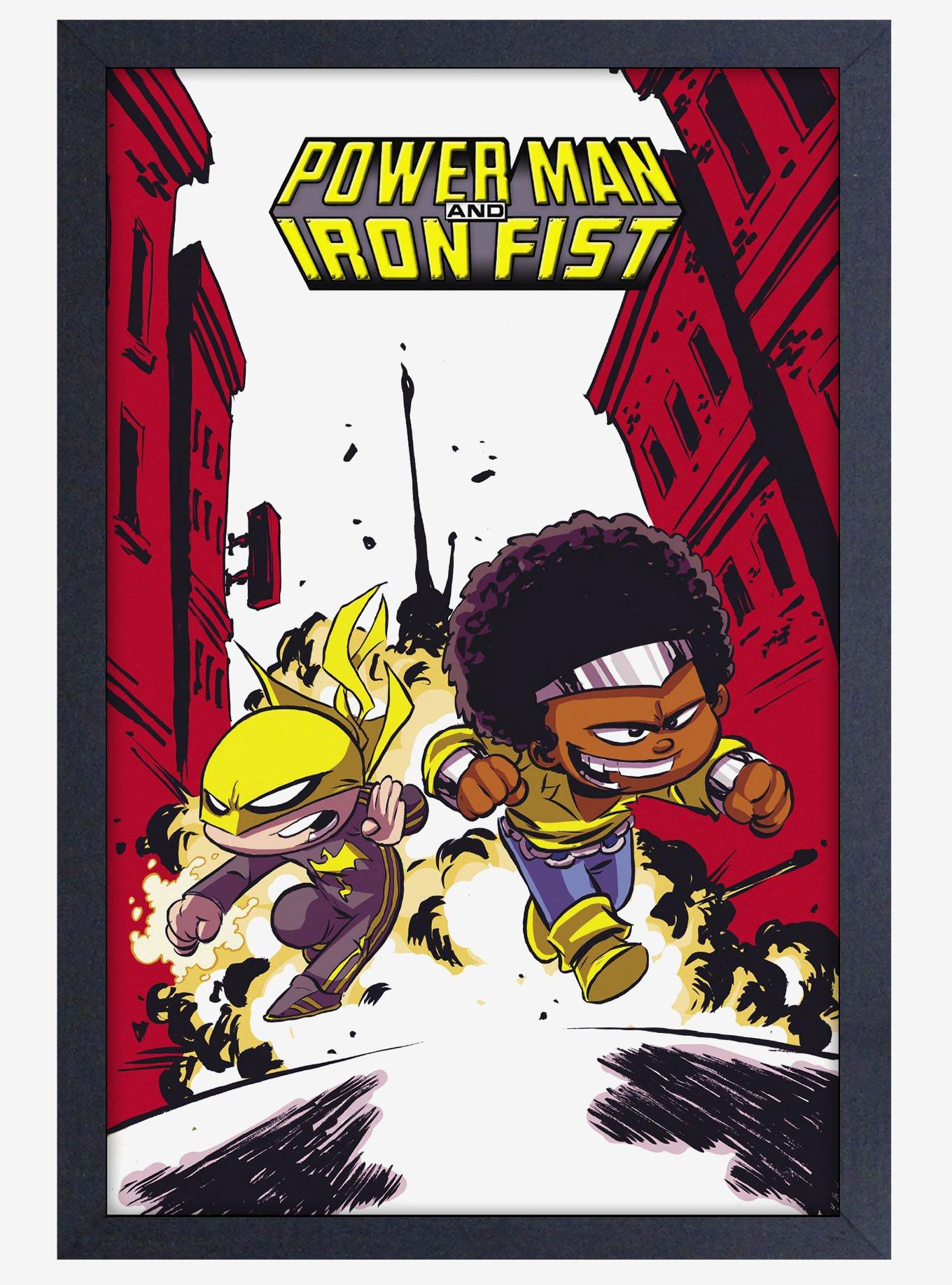 Marvel Power Man And Iron Fist Skottie Young Poster, , hi-res