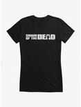 Shaun of the Dead Logo Girls T-Shirt, BLACK, hi-res