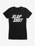 Slapshot Logo Girls T-Shirt, BLACK, hi-res