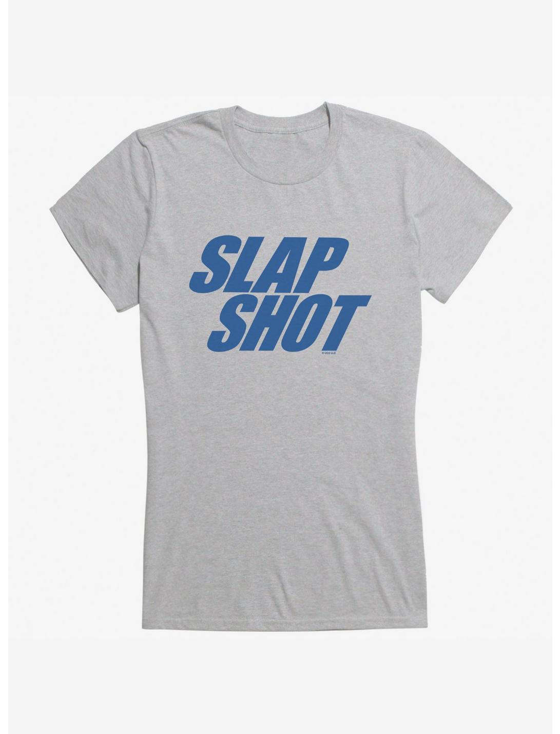 Slapshot Logo Girls T-Shirt, HEATHER, hi-res