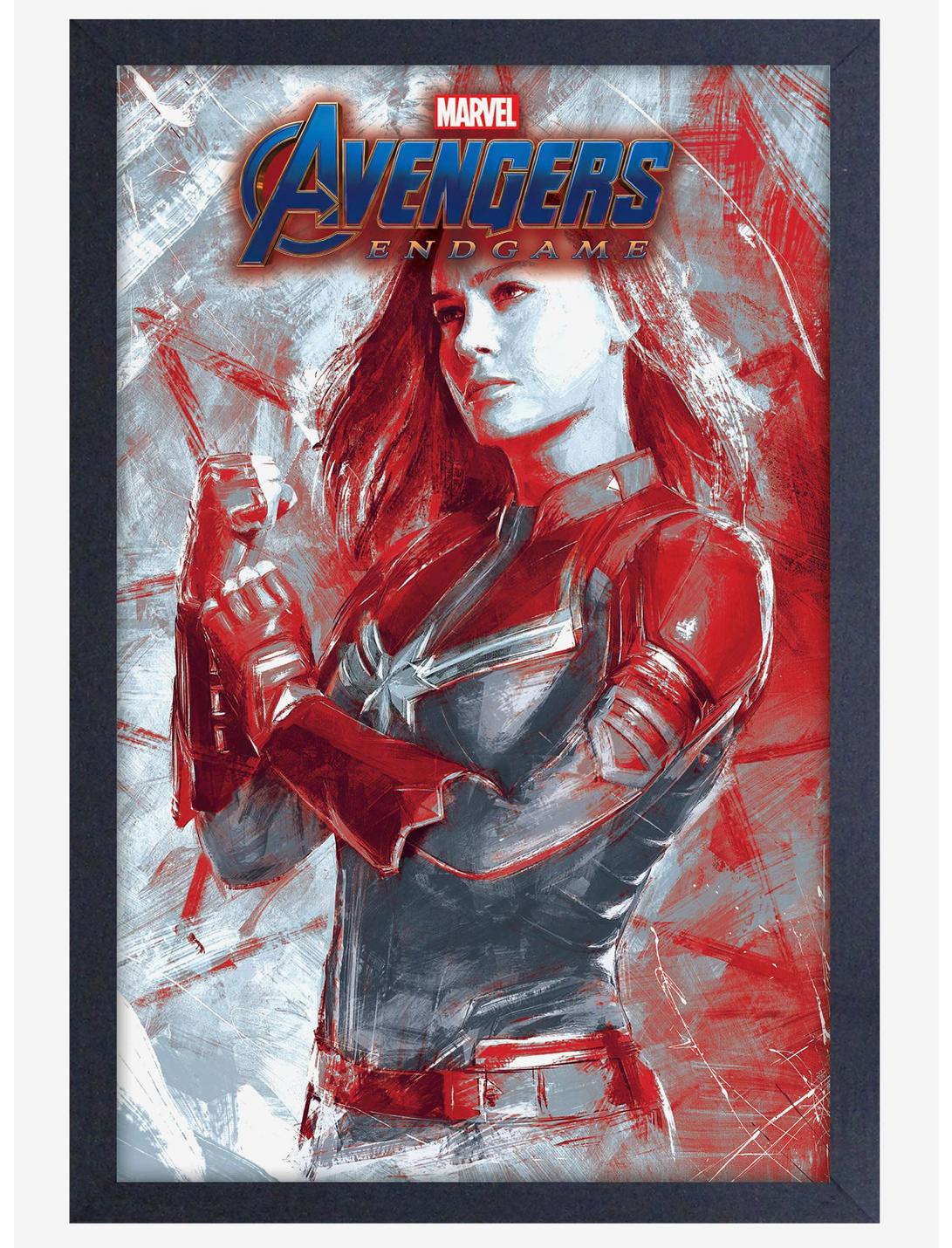 Marvel Avengers: Endgame Captain Marvel Poster, , hi-res