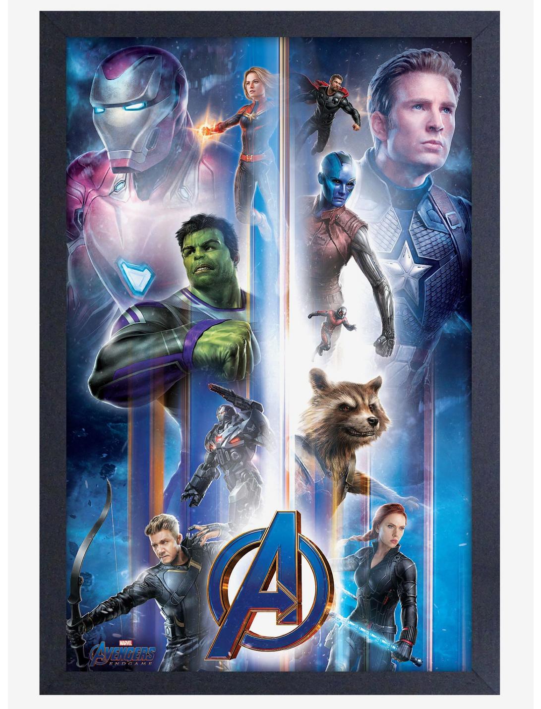 Marvel Avengers: Endgame Characters Blue Poster, , hi-res