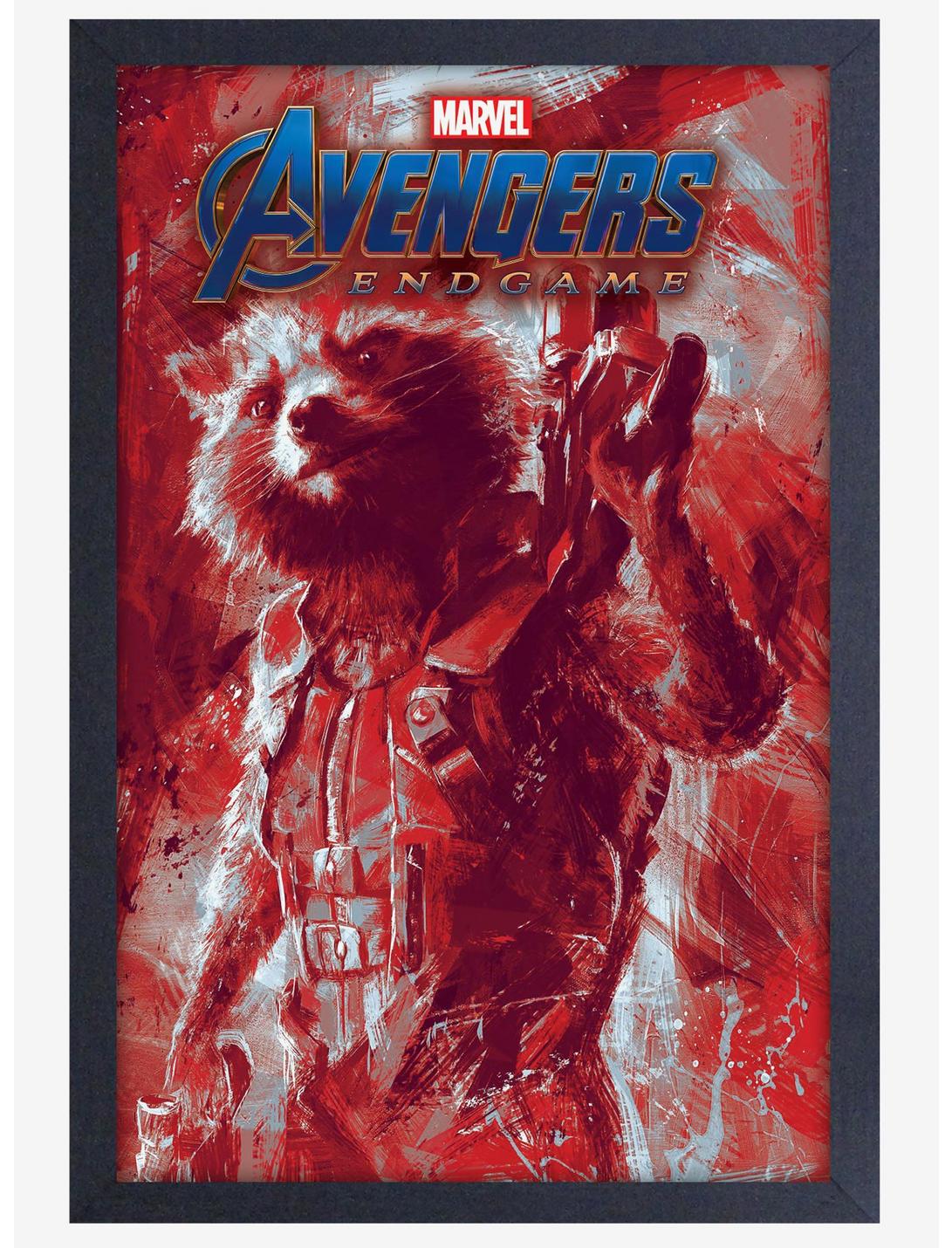 Marvel Avengers: Endgame Rocket Raccoon Poster, , hi-res