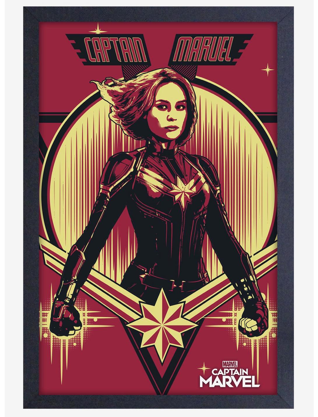 Marvel Captain Marvel Stance Poster, , hi-res