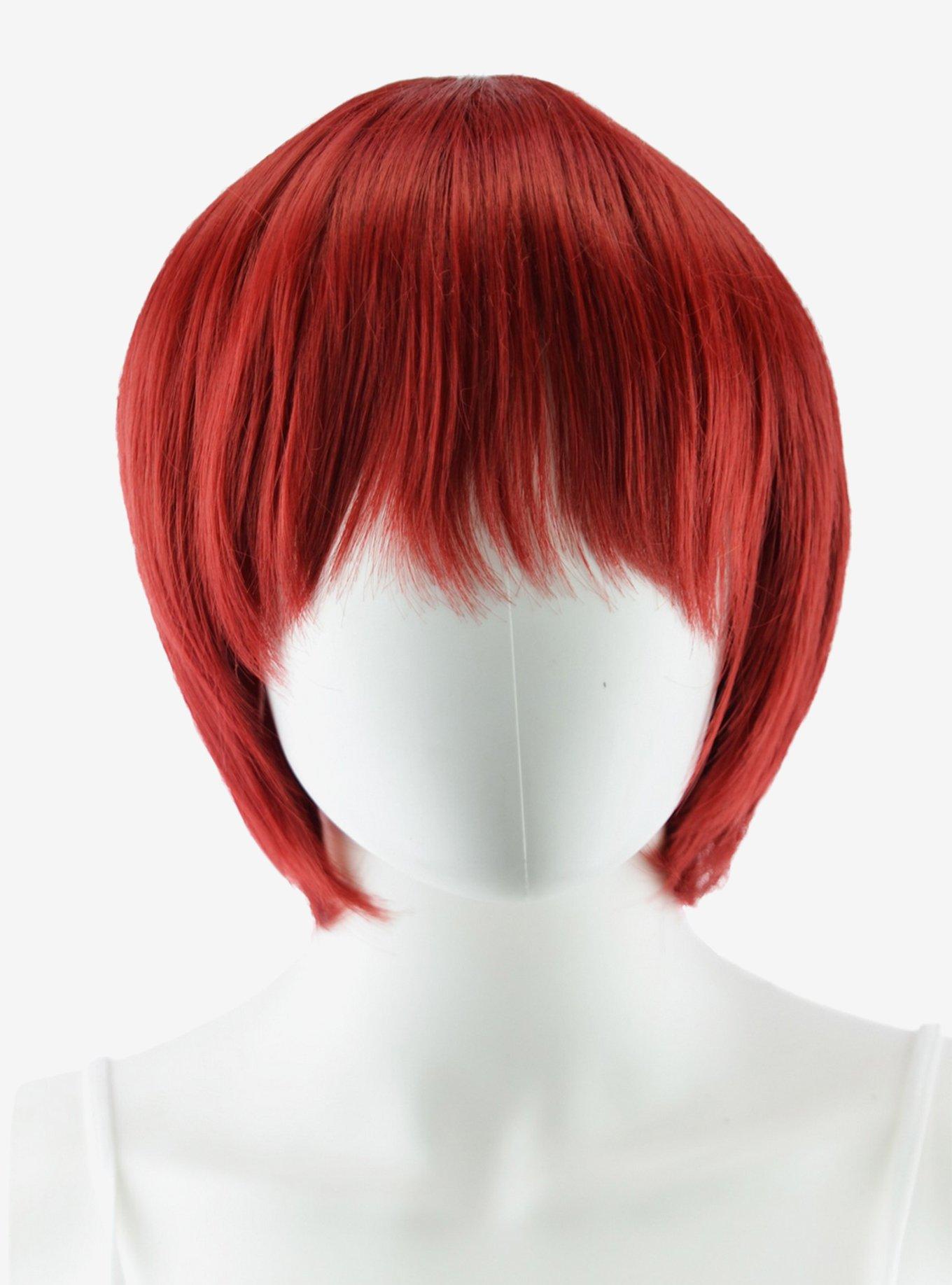 Hot Topic Epic Cosplay Aether Dark Red Layered Short Wig