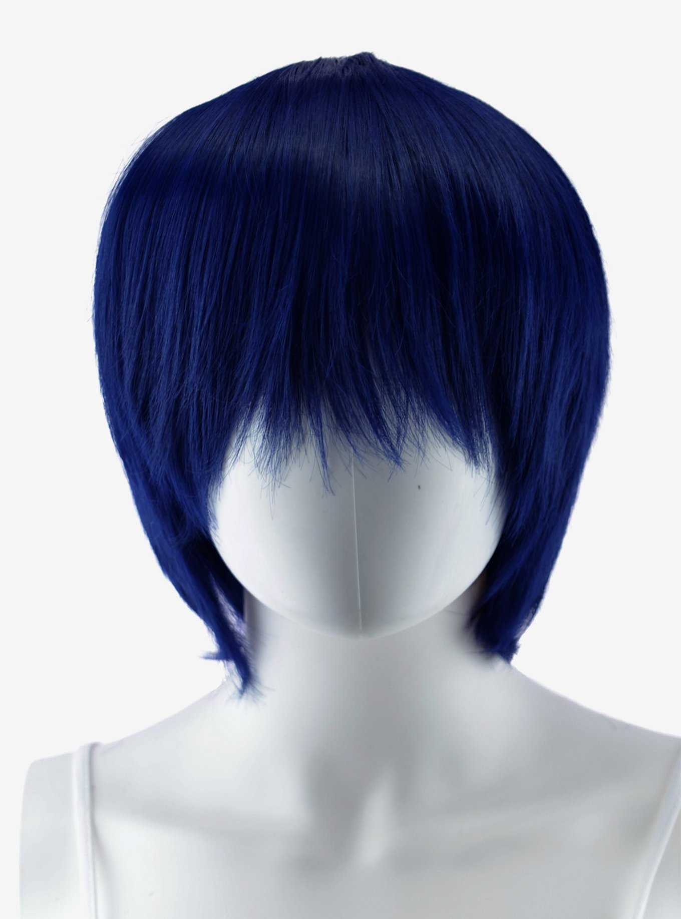 Epic Cosplay Aether Midnight Blue Layered Short Wig, , hi-res