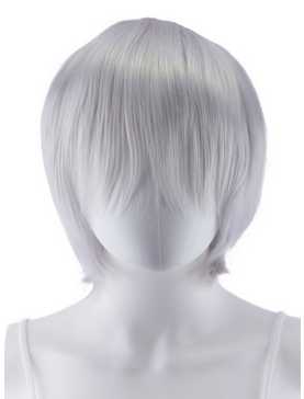 Epic Cosplay Aether Silvery Grey Layered Short Wig, , hi-res