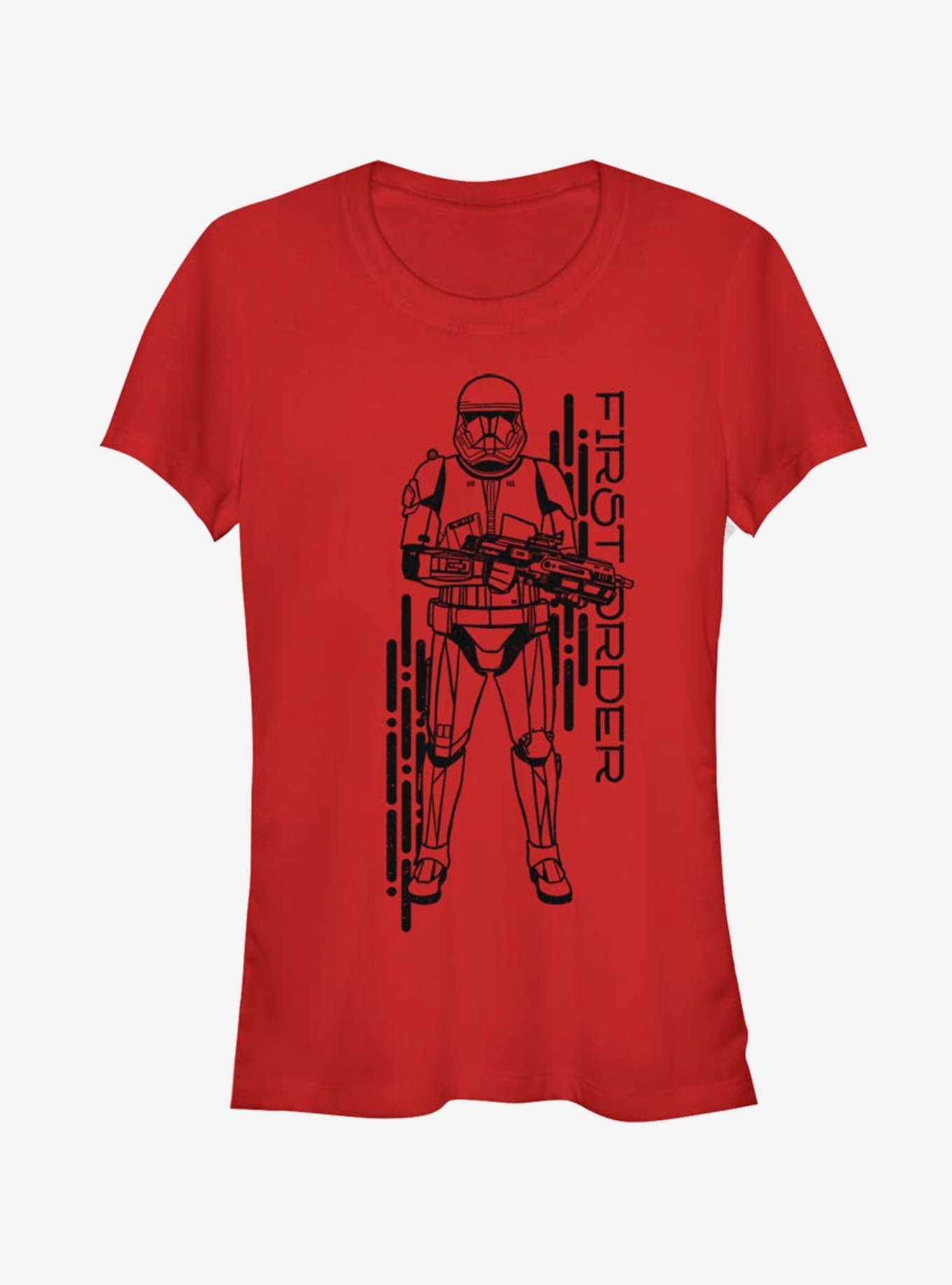 Star Wars Episode IX Rise of Skywalker Red Trooper Project Red Girls T-Shirt, , hi-res