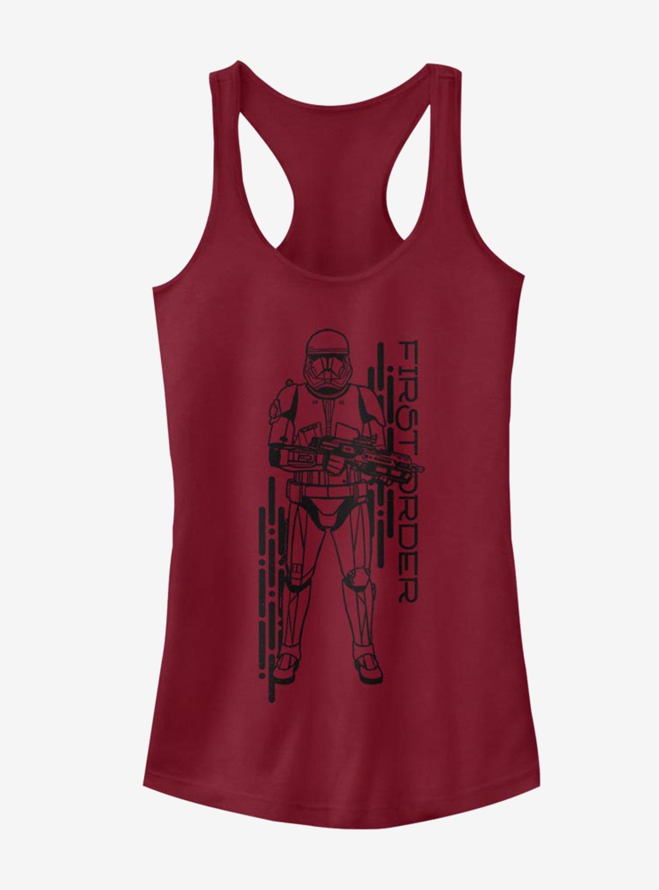 Star Wars Episode IX Rise of Skywalker Red Trooper Project Red Girls Tank, SCARLET, hi-res