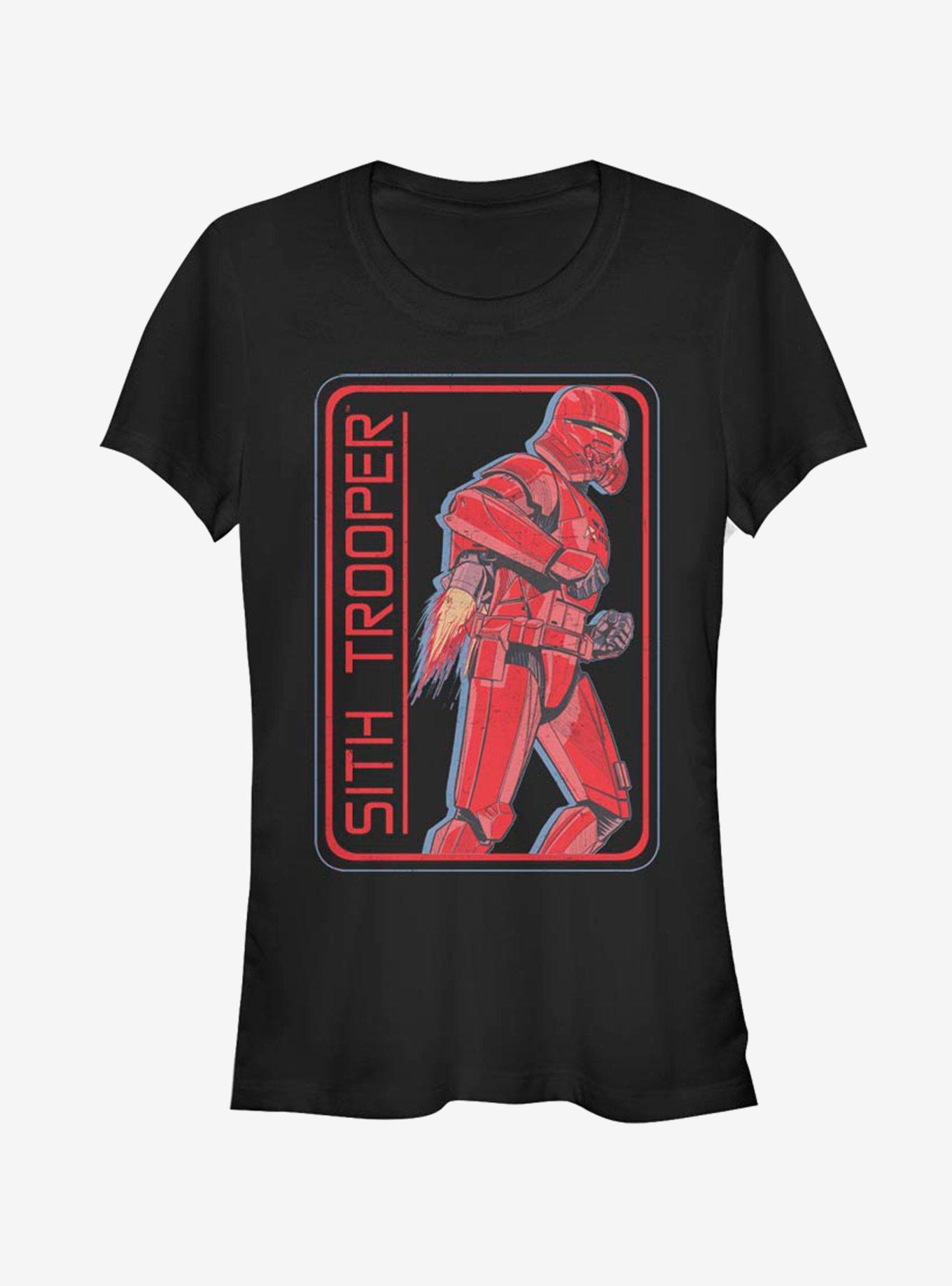 Star Wars Episode IX Rise of Skywalker Red Trooper Retro Sith Trooper Girls T-Shirt, , hi-res