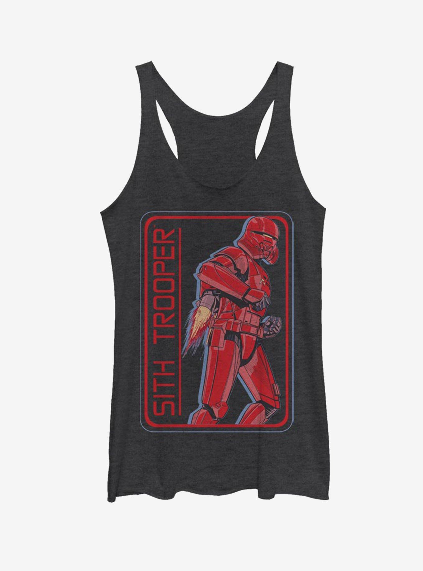 Star Wars Episode IX Rise of Skywalker Red Trooper Retro Sith Trooper Girls Tank, , hi-res