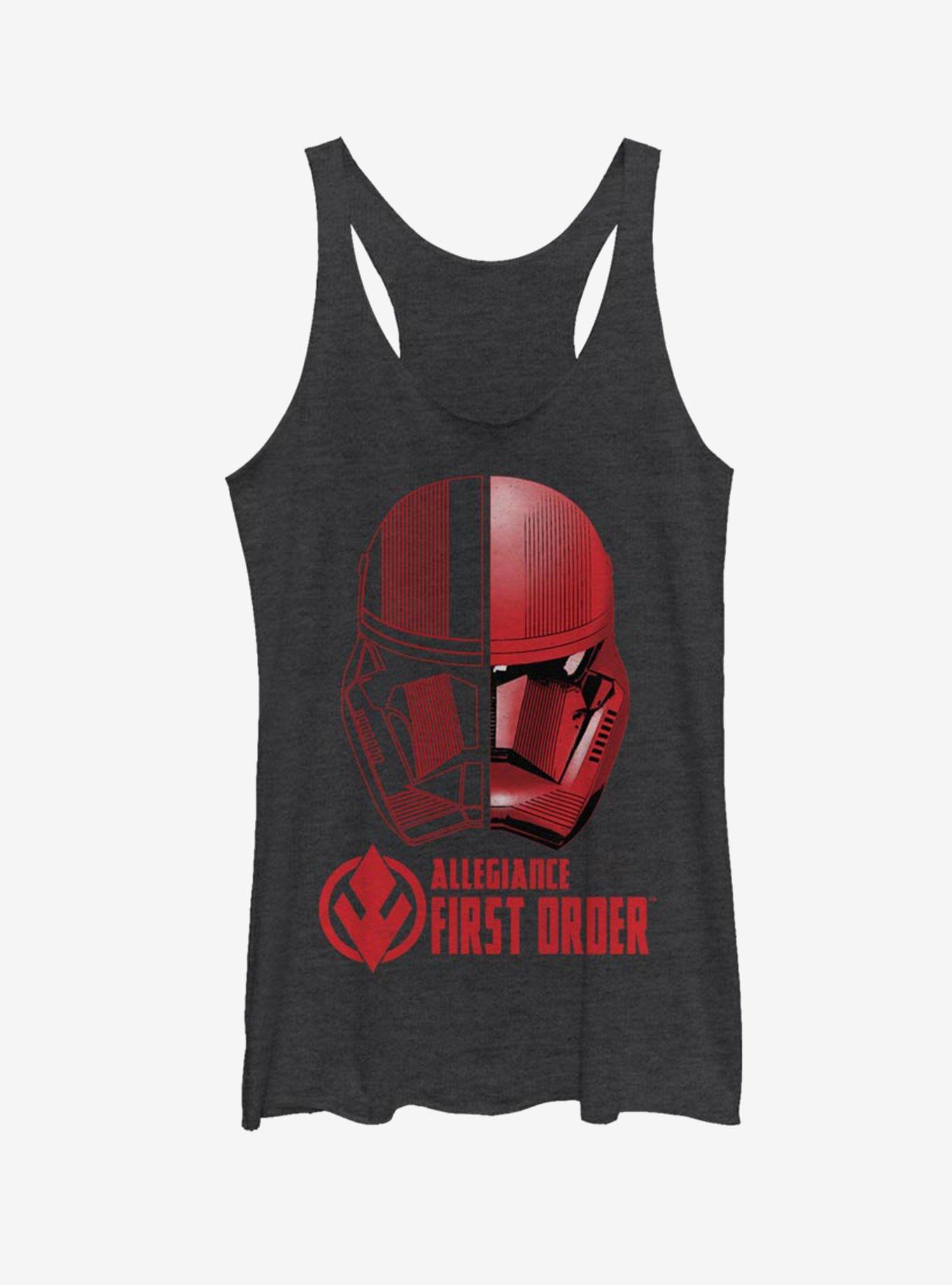 Star Wars Episode IX Rise of Skywalker Red Trooper Split Sith Trooper Girls Tank, , hi-res