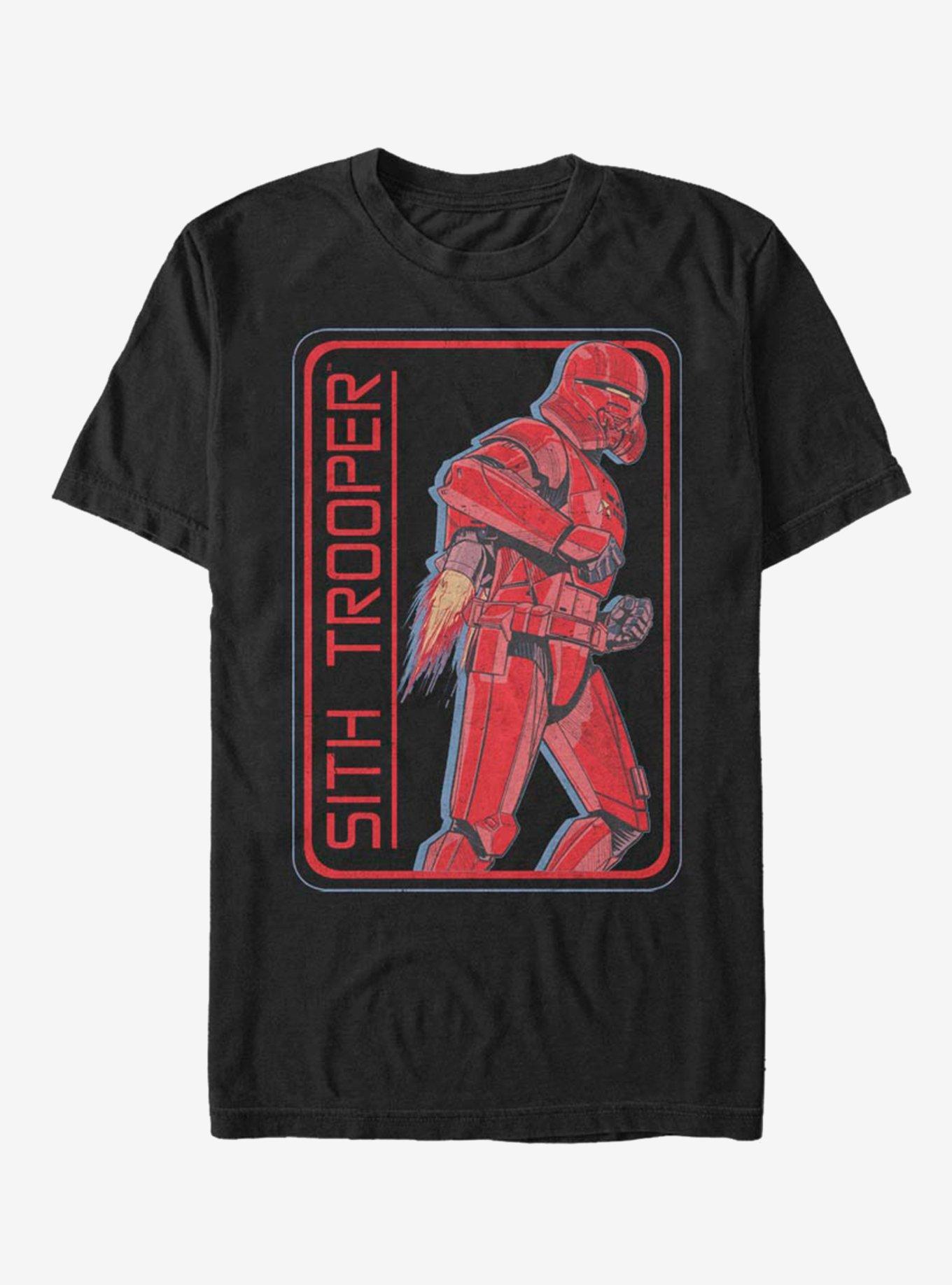 Star Wars Episode IX Rise of Skywalker Red Trooper Retro Sith Trooper T-Shirt, , hi-res