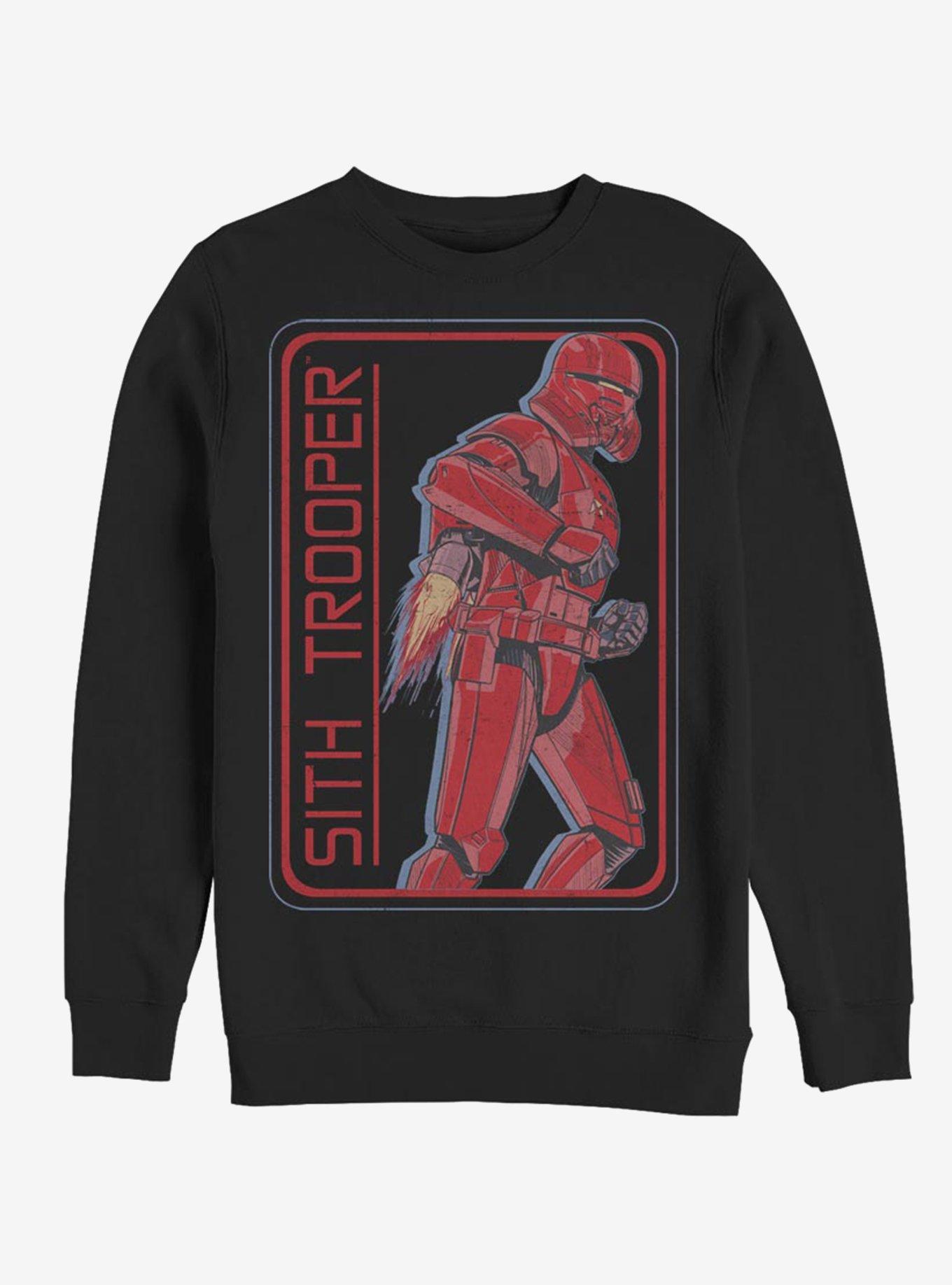 Star Wars Episode IX Rise of Skywalker Red Trooper Retro Sith Trooper Sweatshirt, , hi-res