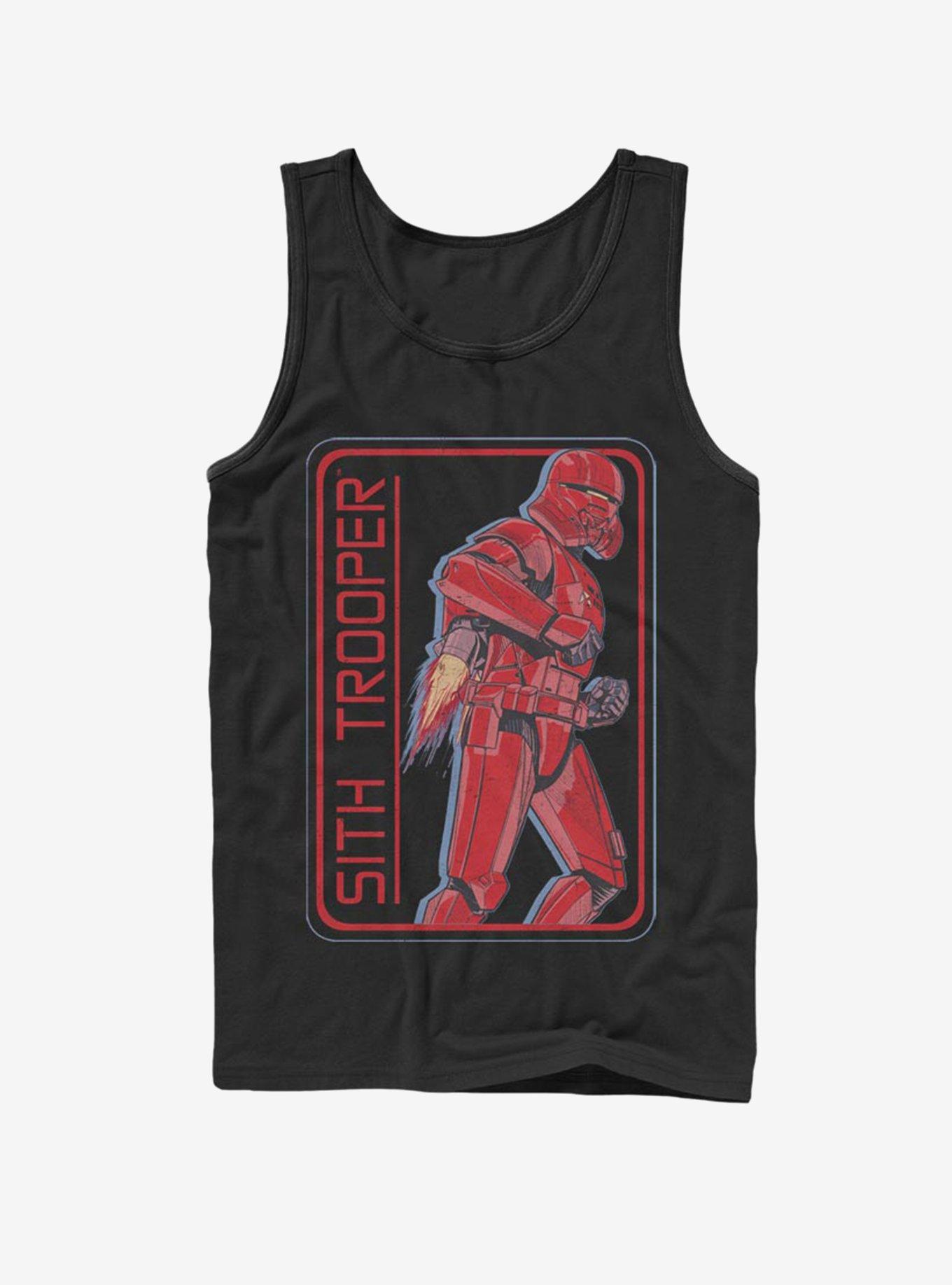 Star Wars Episode IX Rise of Skywalker Red Trooper Retro Sith Trooper Tank, , hi-res
