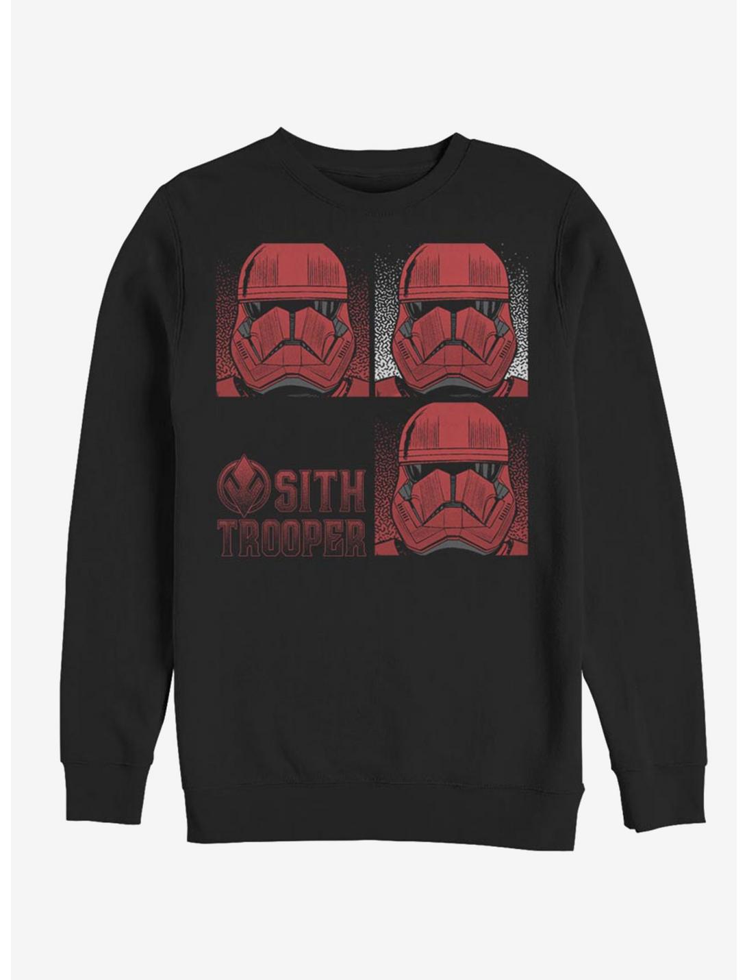 Star Wars Episode IX Rise of Skywalker Red Trooper Sith Trooper Sweatshirt, BLACK, hi-res