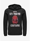 Star Wars Episode IX Rise of Skywalker Red Trooper Sith Trooper Costume Hoodie, BLACK, hi-res