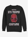 Star Wars Episode IX Rise of Skywalker Red Trooper Sith Trooper Costume Sweatshirt, BLACK, hi-res