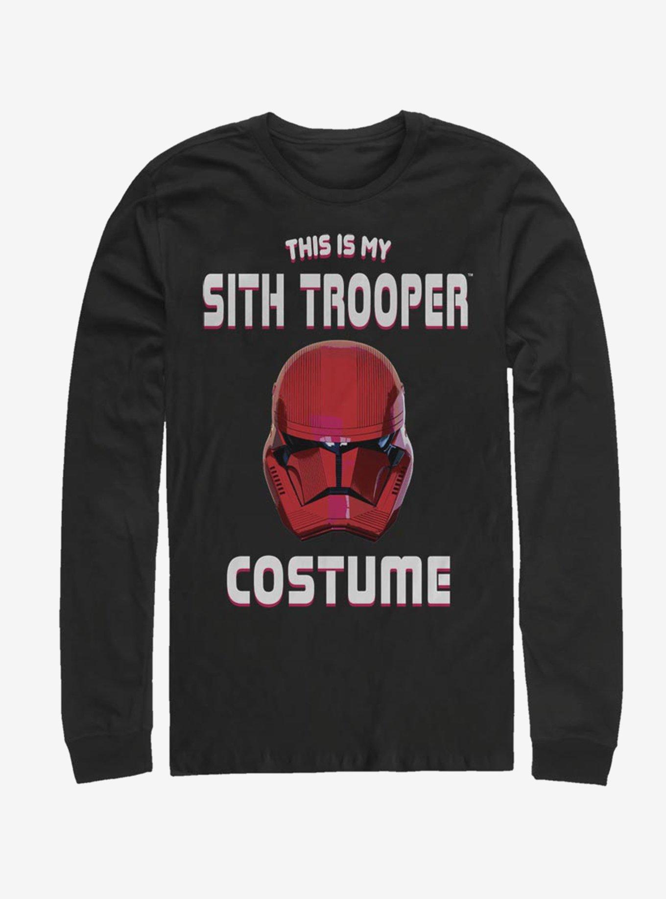 Star Wars Episode IX Rise of Skywalker Red Trooper Sith Trooper Costume Long-Sleeve T-Shirt, , hi-res