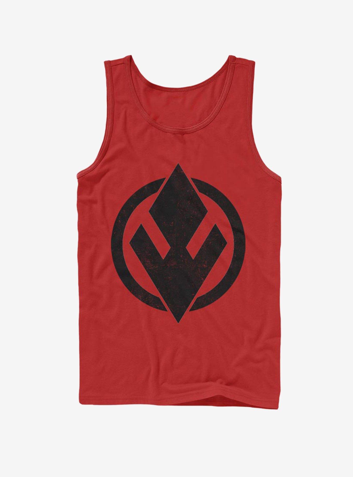 Star Wars Episode IX Rise of Skywalker Red Trooper Sith Trooper Solid Emblem Tank, , hi-res