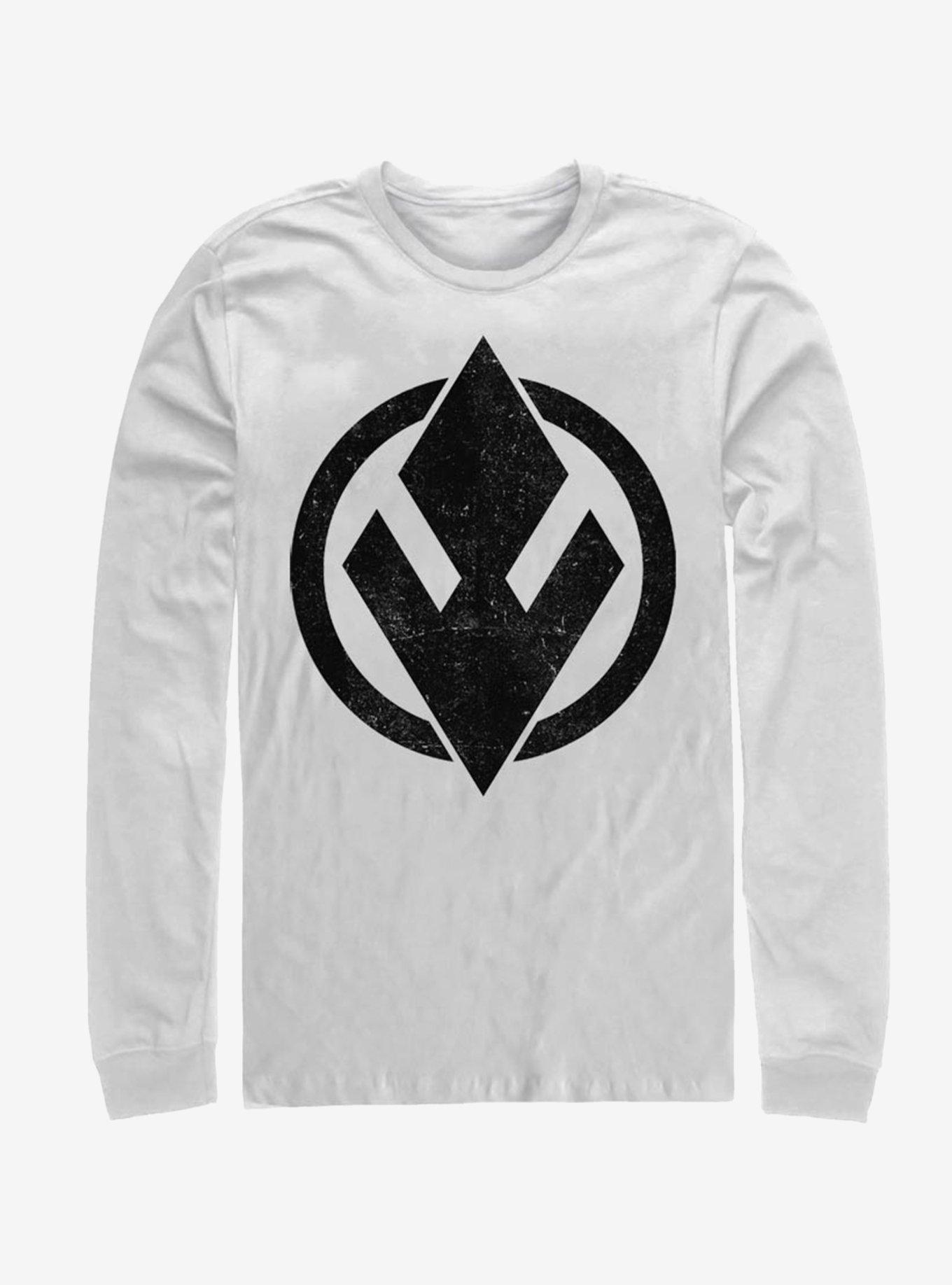 Star Wars Episode IX Rise of Skywalker Red Trooper SithTrooper Solid Emblem Long-Sleeve T-Shirt, , hi-res