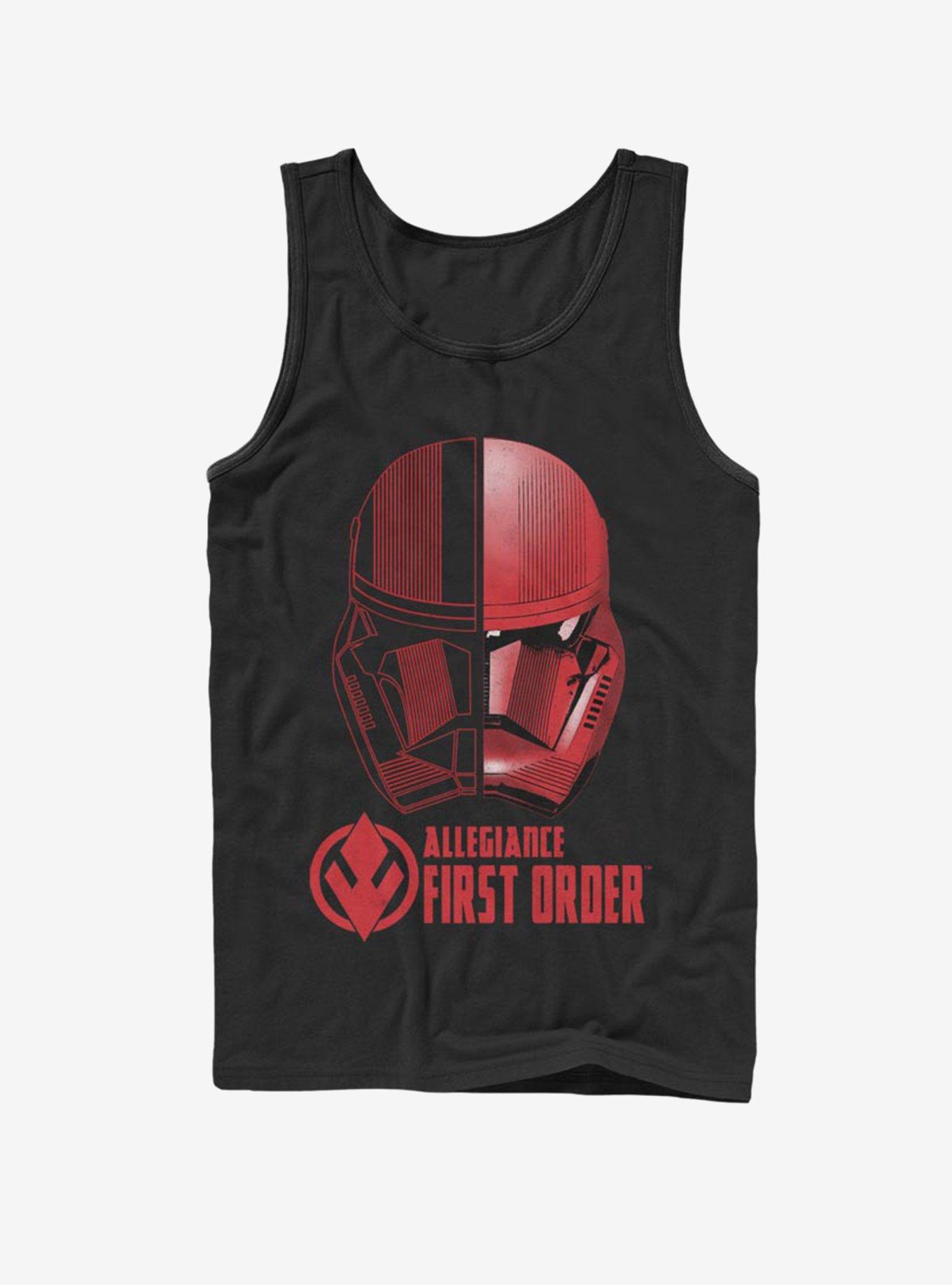 Star Wars Episode IX Rise of Skywalker Red Trooper Split Sith Trooper Tank, BLACK, hi-res