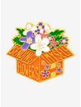 Sending Myself Flowers Enamel Pin - BoxLunch Exclusive, , hi-res