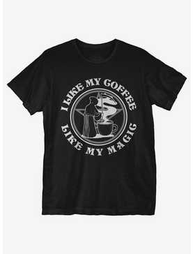 Like My Coffee Black Magic Death T-Shirt, , hi-res
