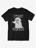 Not Your Boo Ghost T-Shirt, BLACK, hi-res