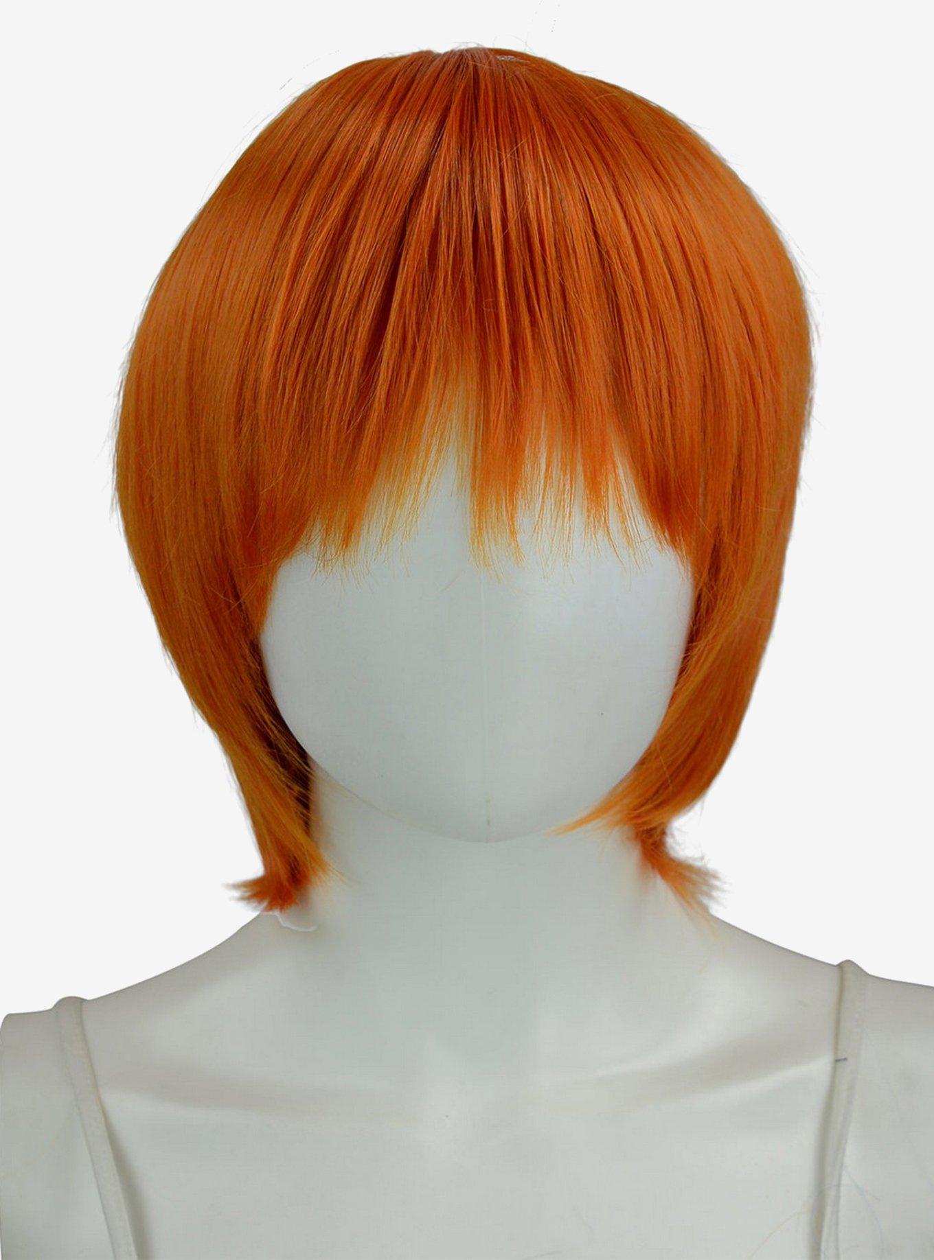 Epic Cosplay Aether Autumn Orange Layered Short Wig, , hi-res