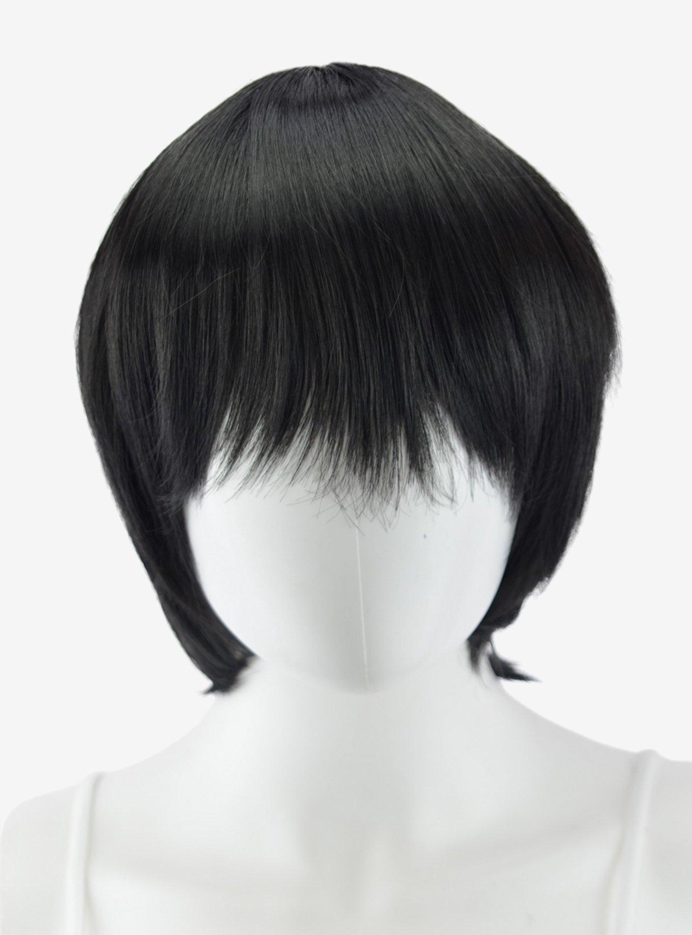 Epic Cosplay Aether Black Layered Short Wig, , hi-res