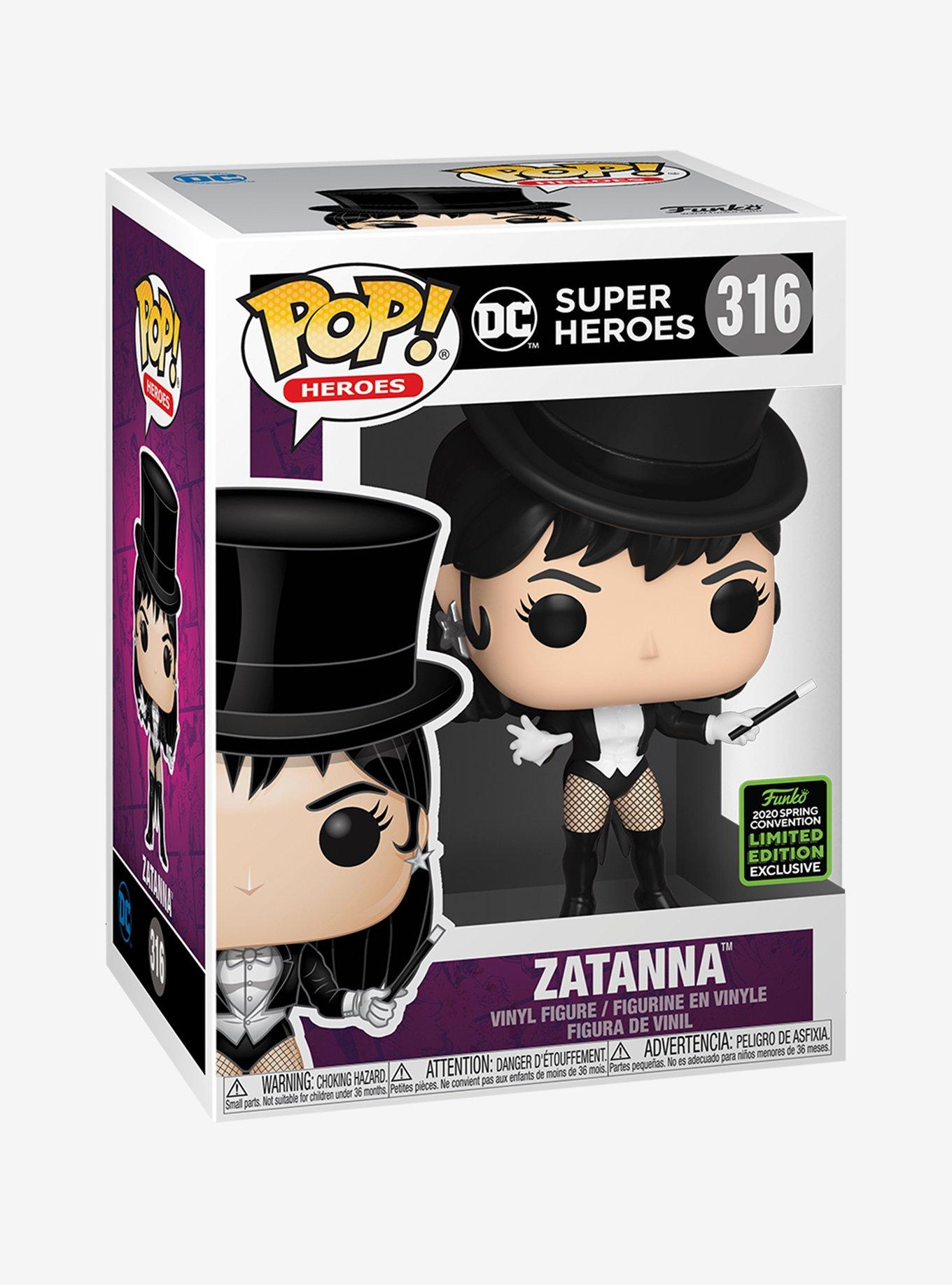 Funko DC Comics Pop! Zatanna Vinyl Figure 2020 Spring Convention Exclusive, , hi-res