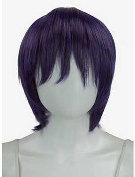 Epic Cosplay Aether Purple Black Fusion Layered Short Wig, , hi-res