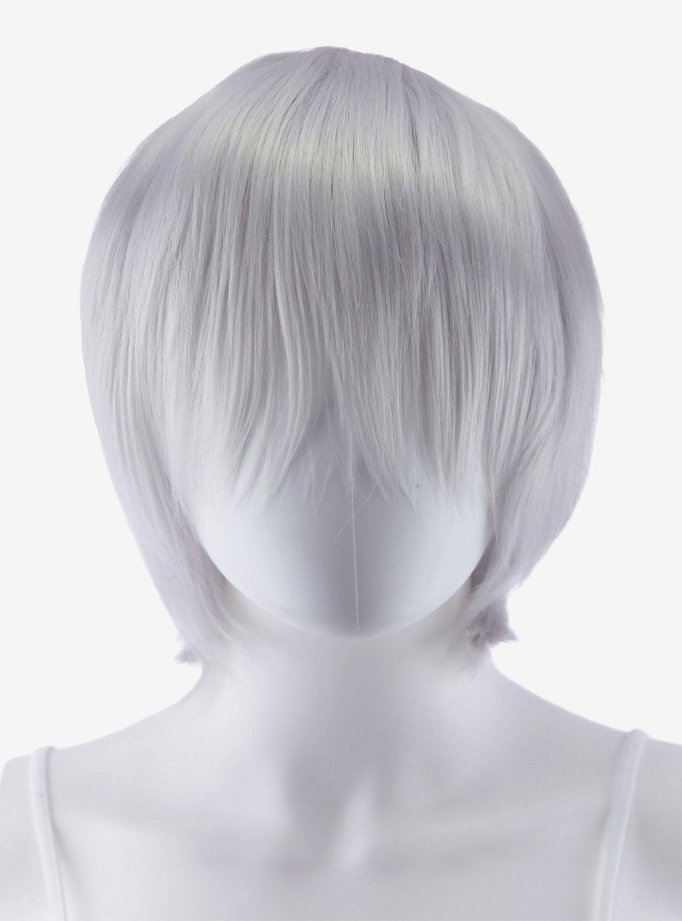 Epic Cosplay Aether Silvery Grey Layered Short Wig, , hi-res