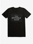 The Invisible Man Title Screen T-Shirt, BLACK, hi-res