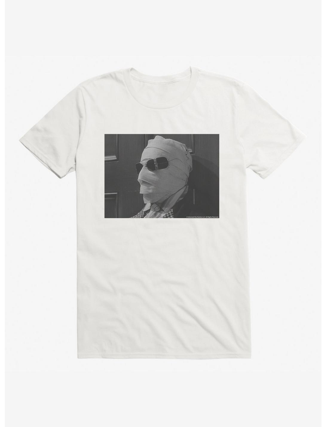 The Invisible Man Wrapped Up T-Shirt, WHITE, hi-res