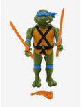 Super7 ReAction Teenage Mutant Ninja Turtles Leonardo Collectible Action Figure, , hi-res
