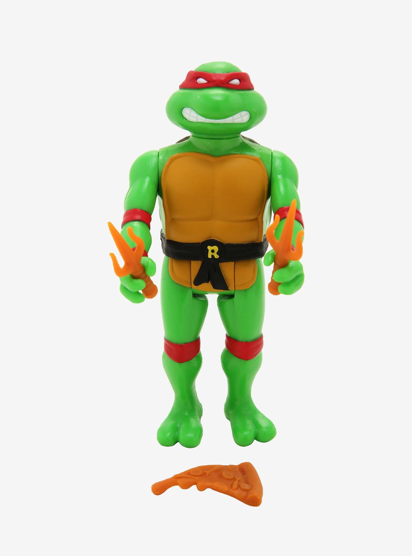 SUPER7 Teenage Mutant Ninja Turtles Reaction - Statuetta Raphael Da 10 Cm, Action Figure Collection - 3