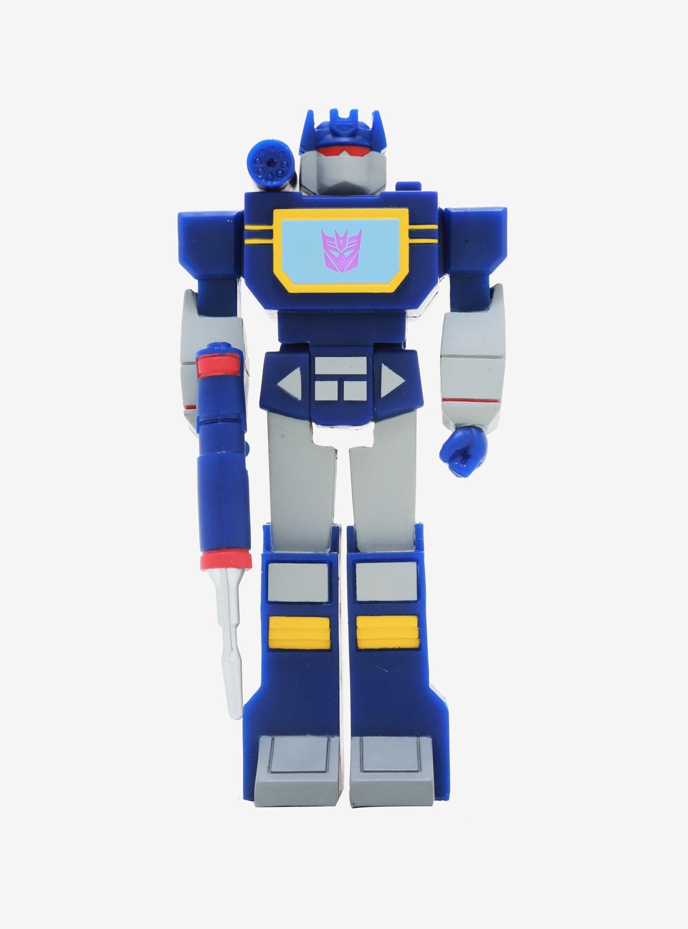 Super7 ReAction Transformers Soundwave Collectible Action Figure, , hi-res