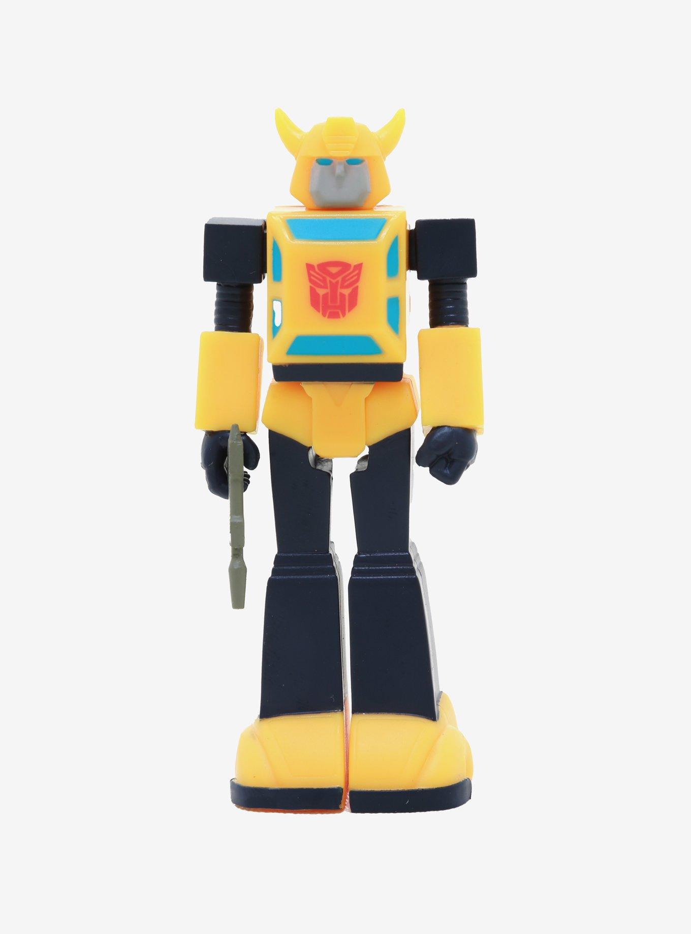 Super7 ReAction Transformers Bumblebee Collectible Action Figure, , hi-res