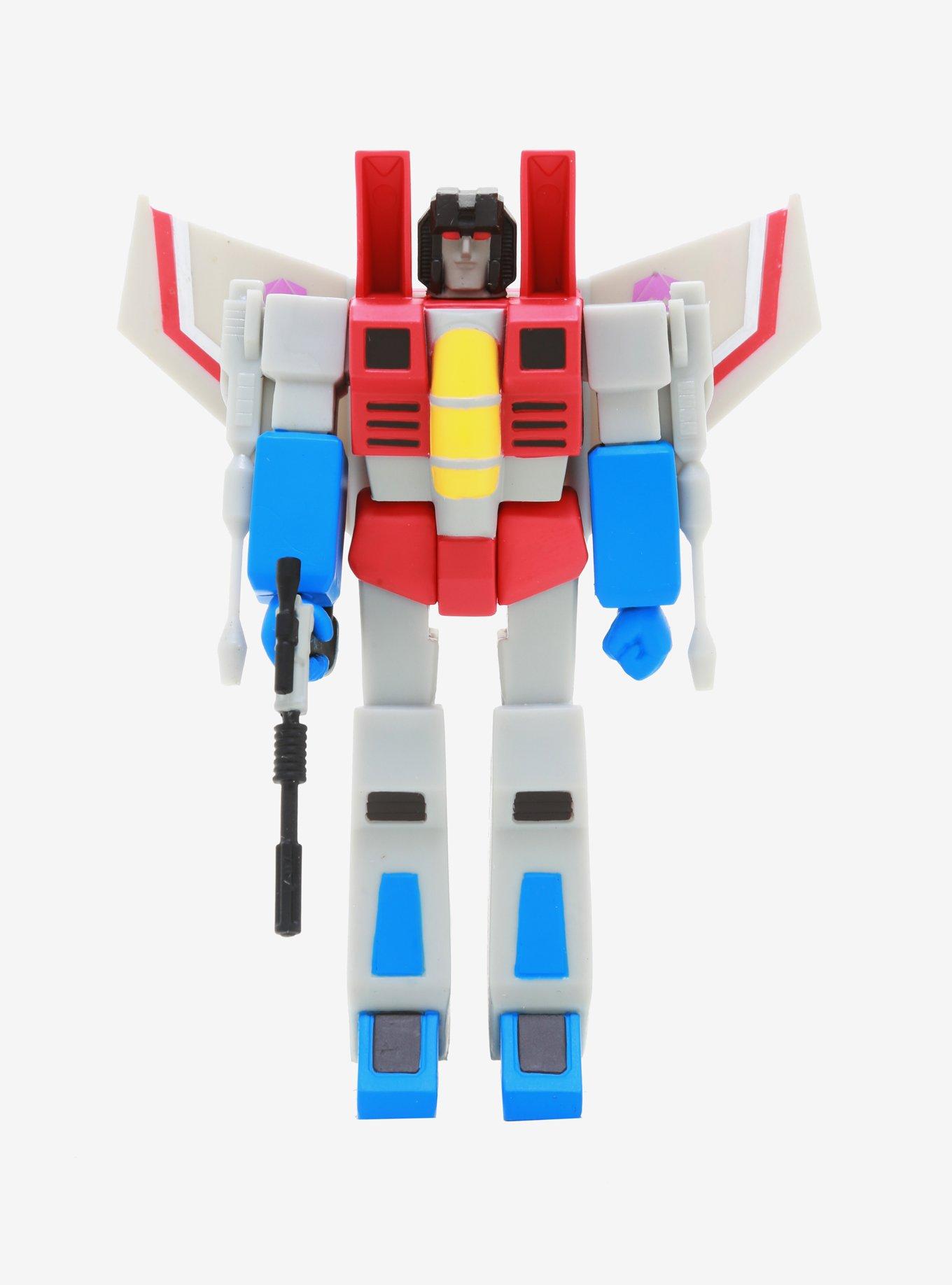 Super7 ReAction Transformers Starscream Collectible Action Figure, , hi-res
