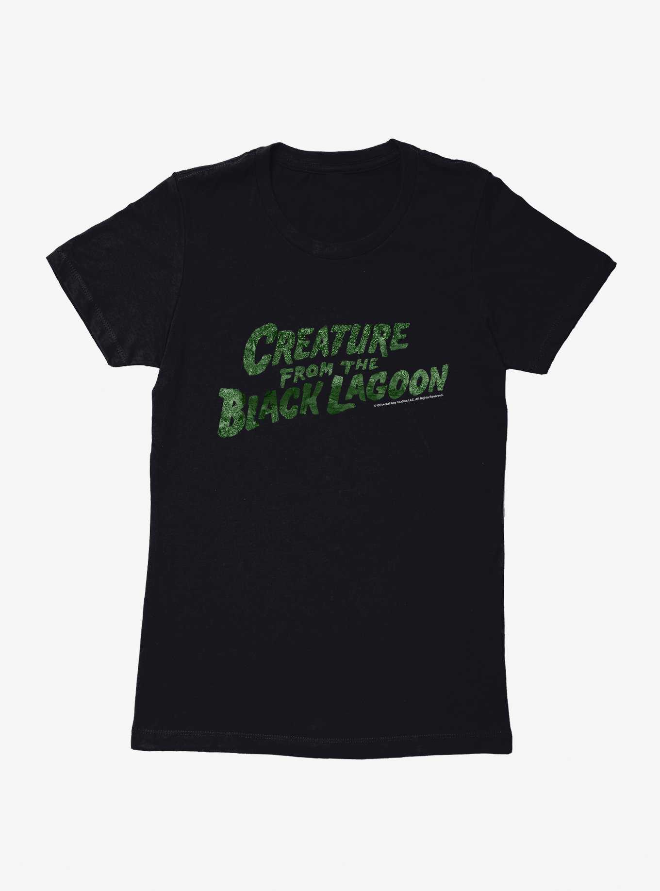 The Creature From The Black Lagoon Title Womens T-Shirt, , hi-res