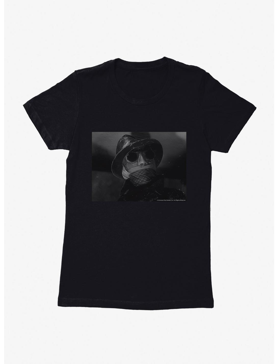The Invisible Man Close Up Womens T-Shirt, BLACK, hi-res