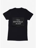 The Invisible Man Title Screen Womens T-Shirt, BLACK, hi-res