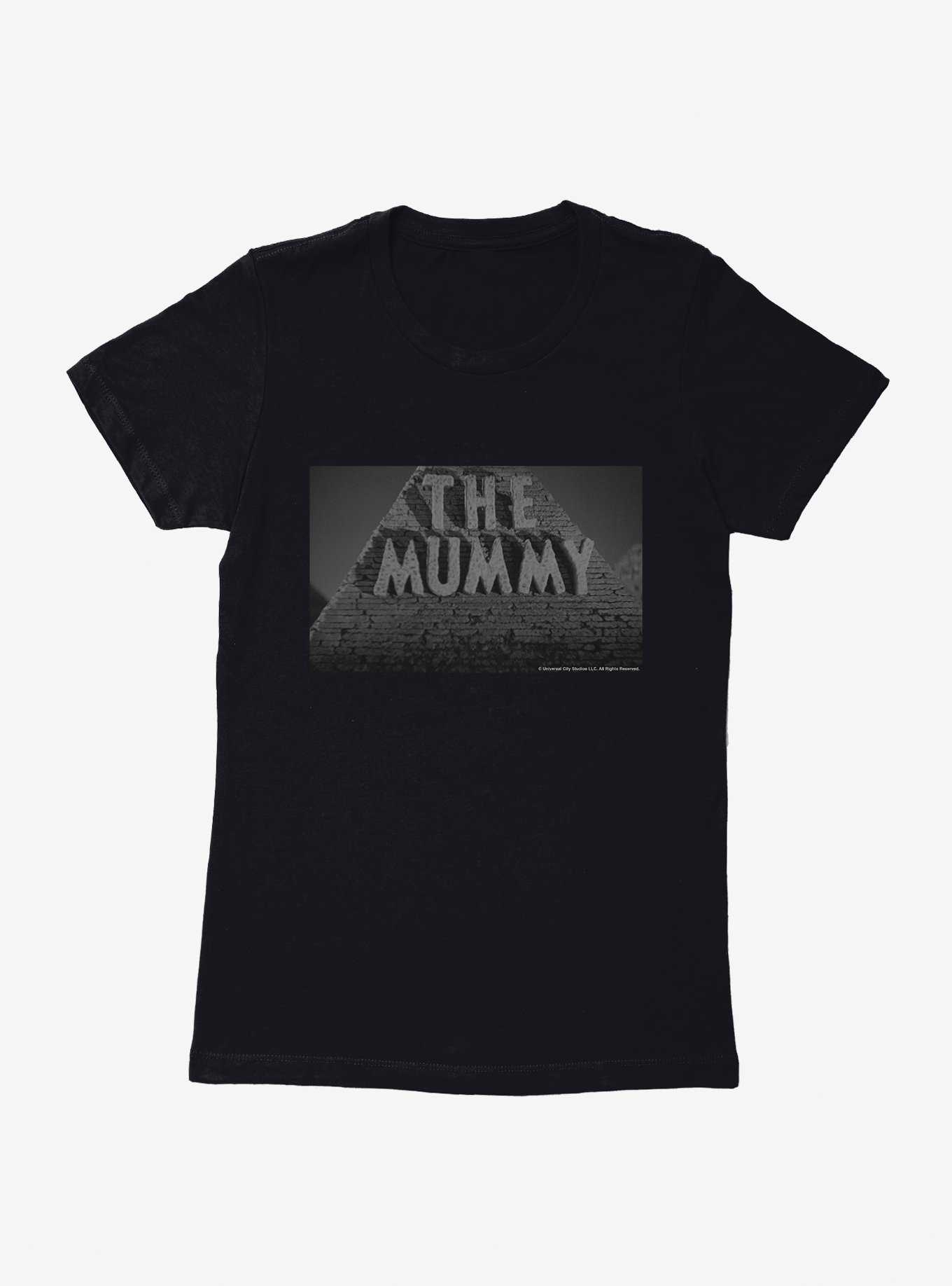The Mummy Title Card Womens T-Shirt, , hi-res