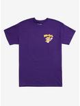 Jay And Silent Bob Reboot Chalkline X Mooby's Purple T-Shirt, PURPLE, hi-res