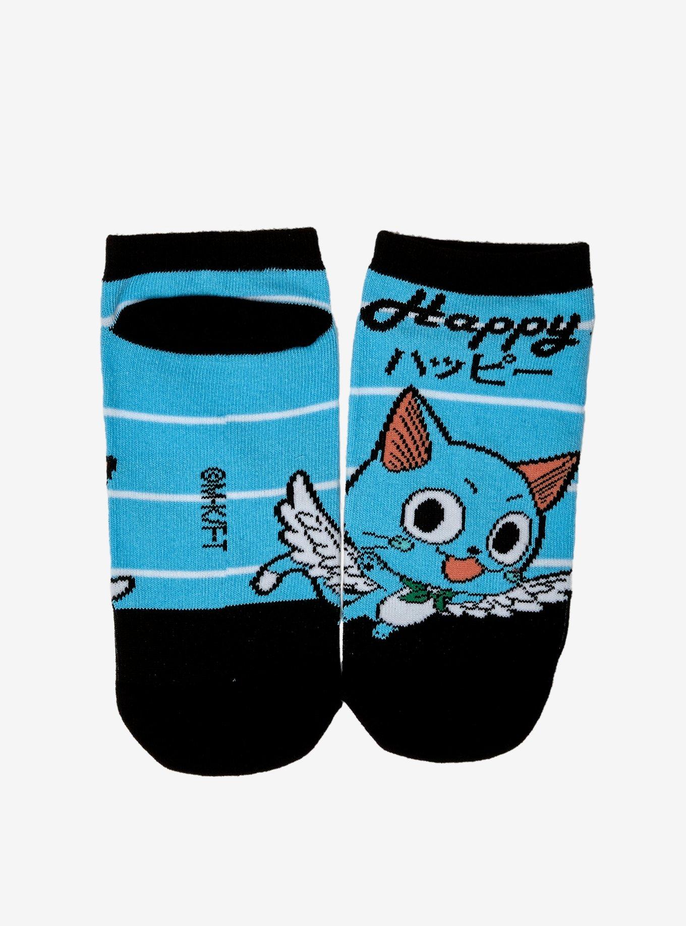 Fairy Tail Happy No-Show Socks, , hi-res