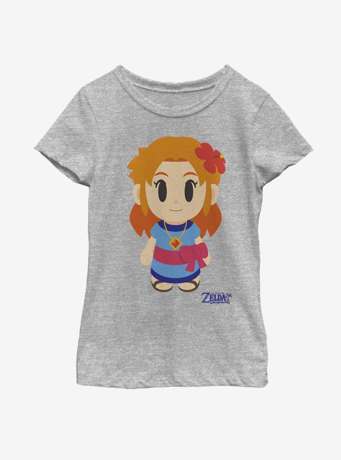 Nintendo The Legend of Zelda: Link's Awakening Marin Avatar Color Youth Girls T-Shirt, , hi-res