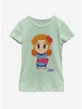 Nintendo The Legend of Zelda: Link's Awakening Marin Avatar Color Youth Girls T-Shirt, MINT, hi-res