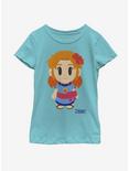 Nintendo The Legend of Zelda: Link's Awakening Marin Avatar Color Youth Girls T-Shirt, TAHI BLUE, hi-res